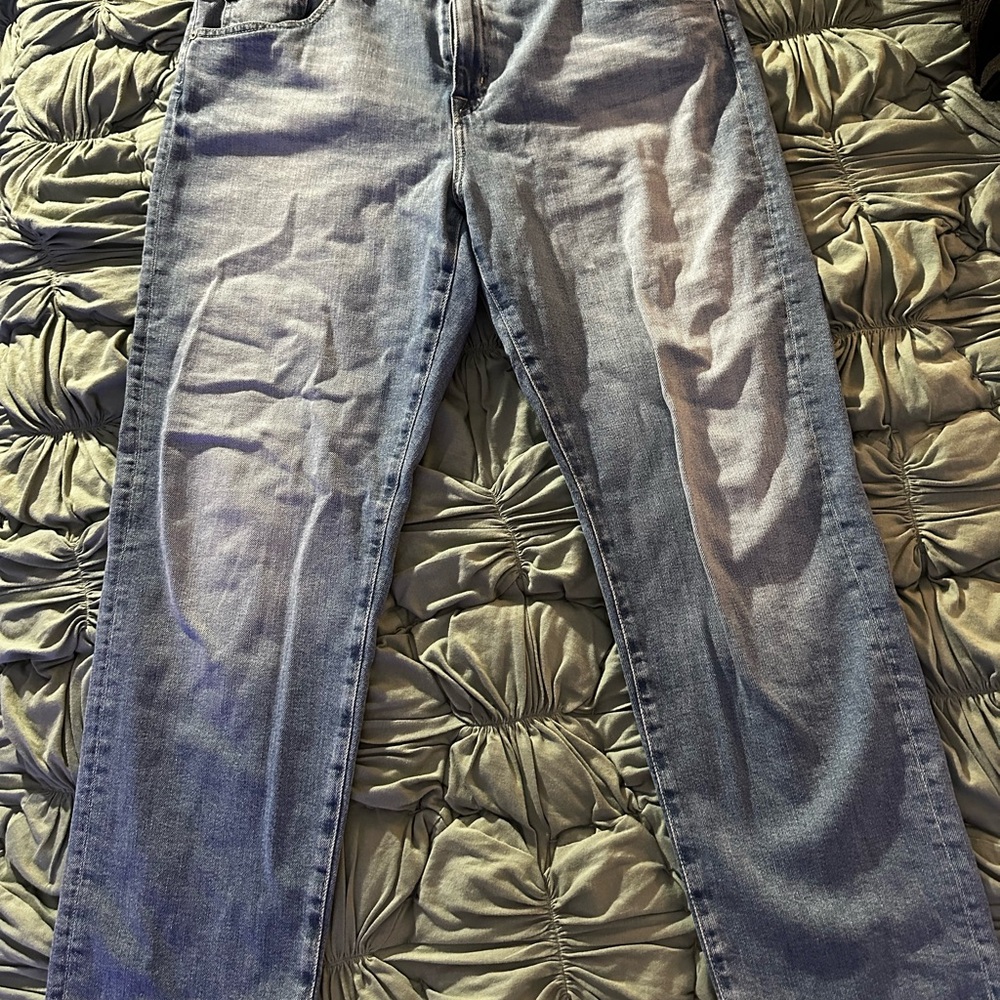 AG Adriano Goldschmied Light Blue Boyfriend Jeans